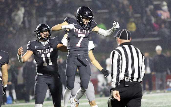 Tualatin Tigard football Oregon October 28 2022 Dan Brood 30